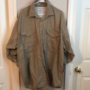 Mens Columbia button up